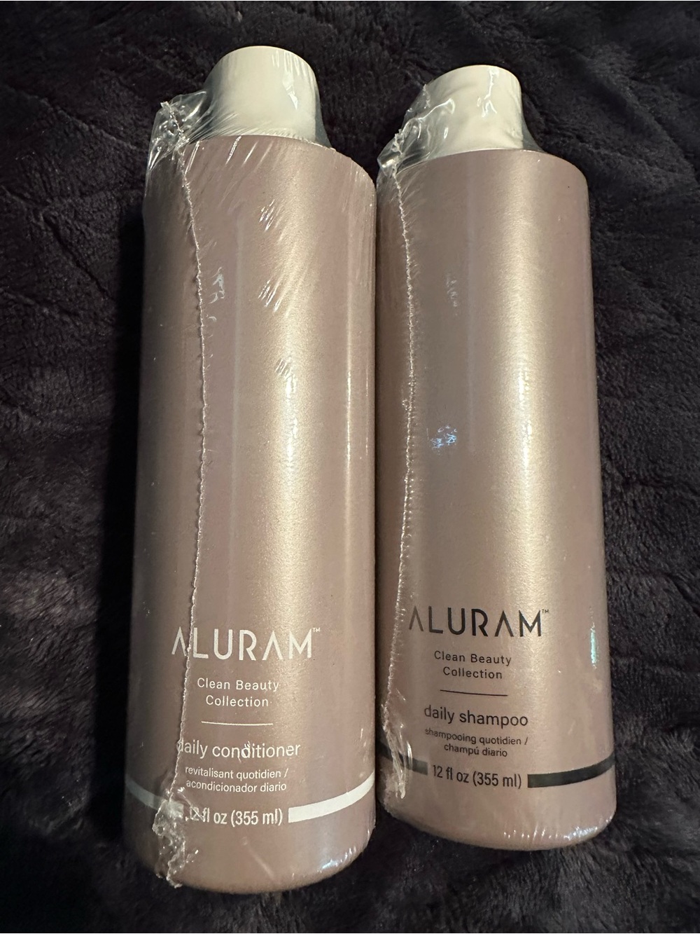 Aluram shampoo & conditioner